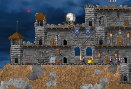 Auf diesem screenshot kann man deutlich erkennen, wie viel MÃ¼he sich das Team gibt. Die Burgen wurden Ã¼berarbeitet und mit neuen DÃ¤chern ausgestattet. In der oberen Etage kann man das neue Magiezimmer erkennen(Die Statue rechts neben dem Turm).